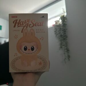 AUTHENTIC UNOPENED HAVE A SEAT LABUBU FROM POP MART!